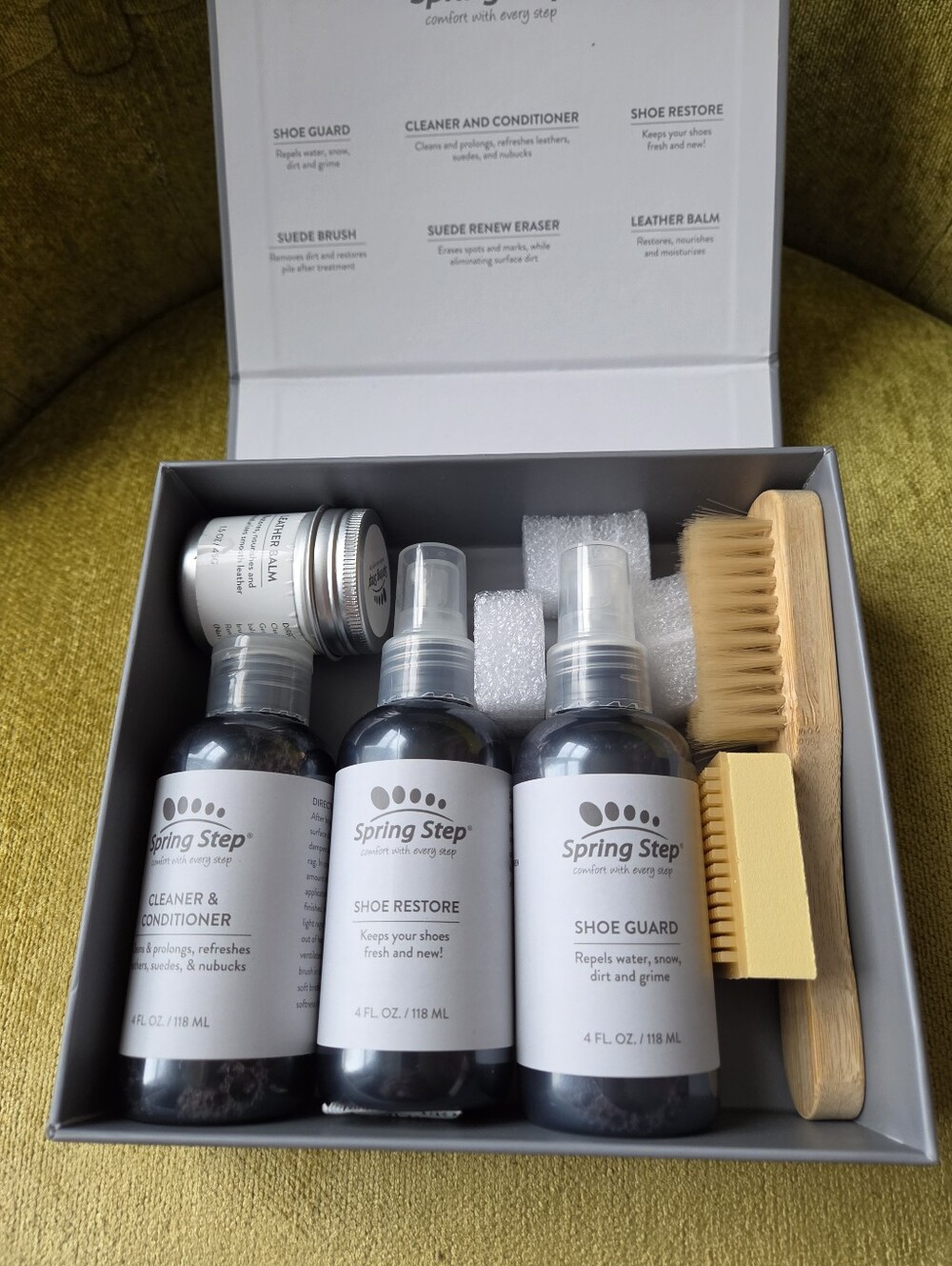 Spring Step Shoe Care Kit